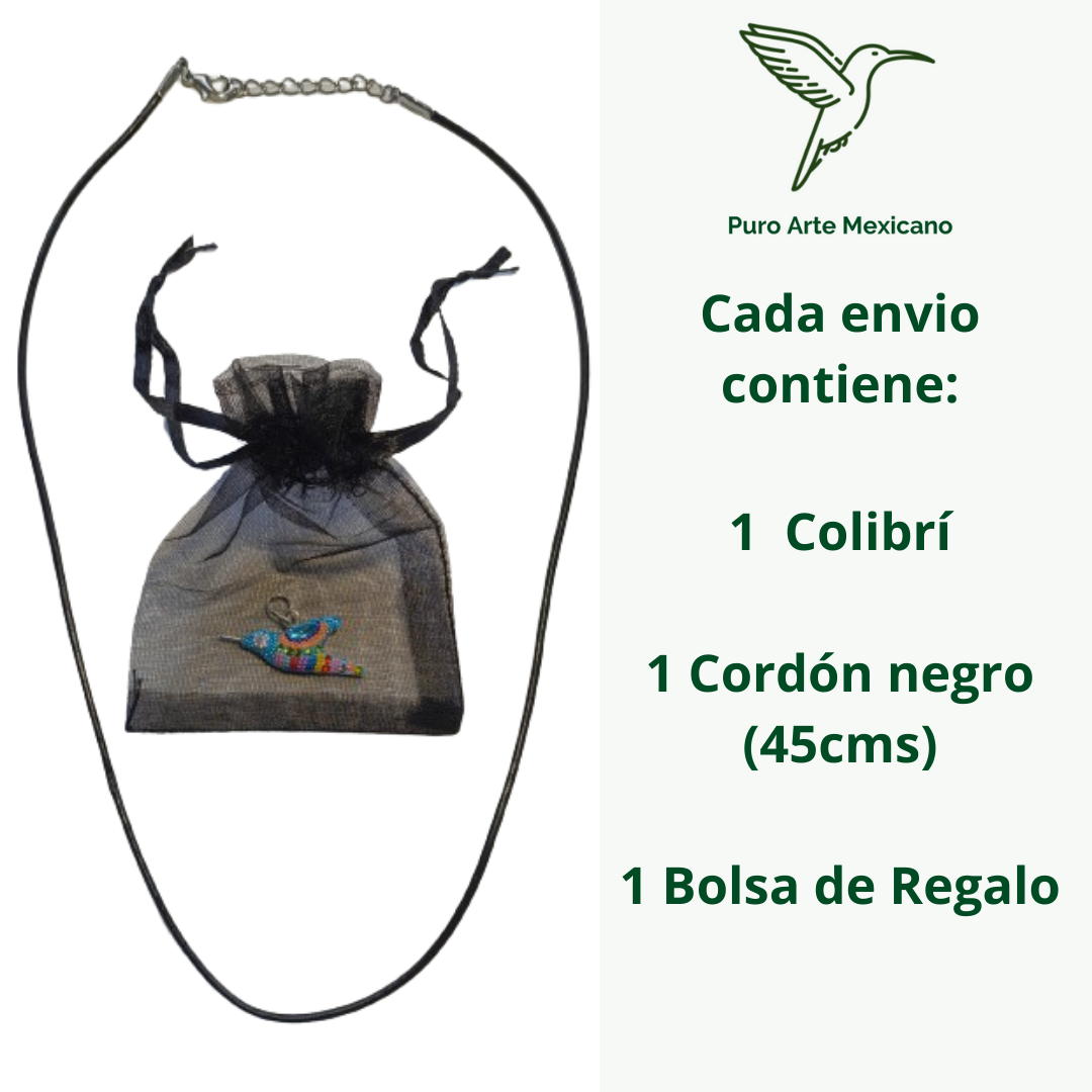 Colibri noir : "Attraction de la chance et de la protection"