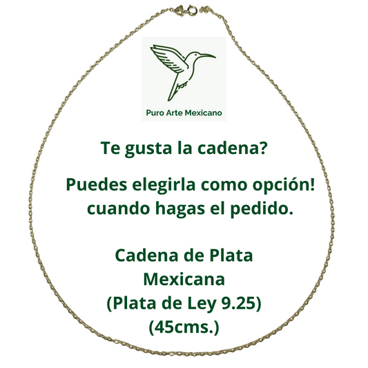 Opción CADENA DE PLATA MEXICANA.