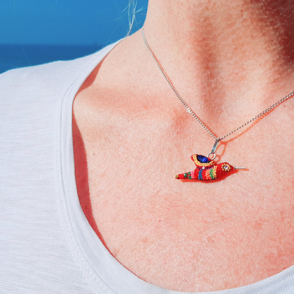 Red Hummingbird: "Luck in Love and Vitality:"